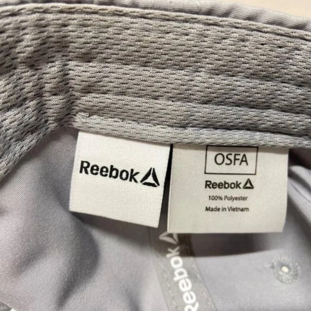 Reebok Sport Training Hat Men’s OSFA Grey Lightweight Structured Baseball Cap - Picture 10 of 11